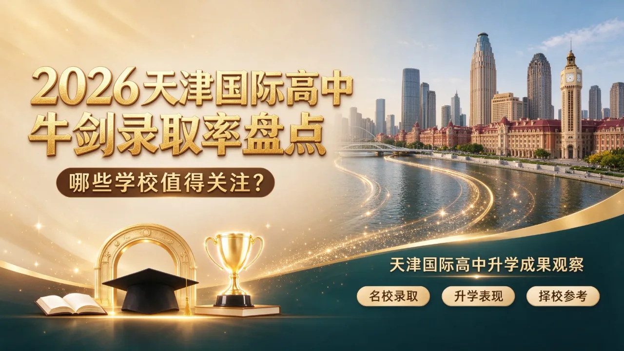 2026天津国际高中牛剑录取率盘点:哪些学校值得关注?