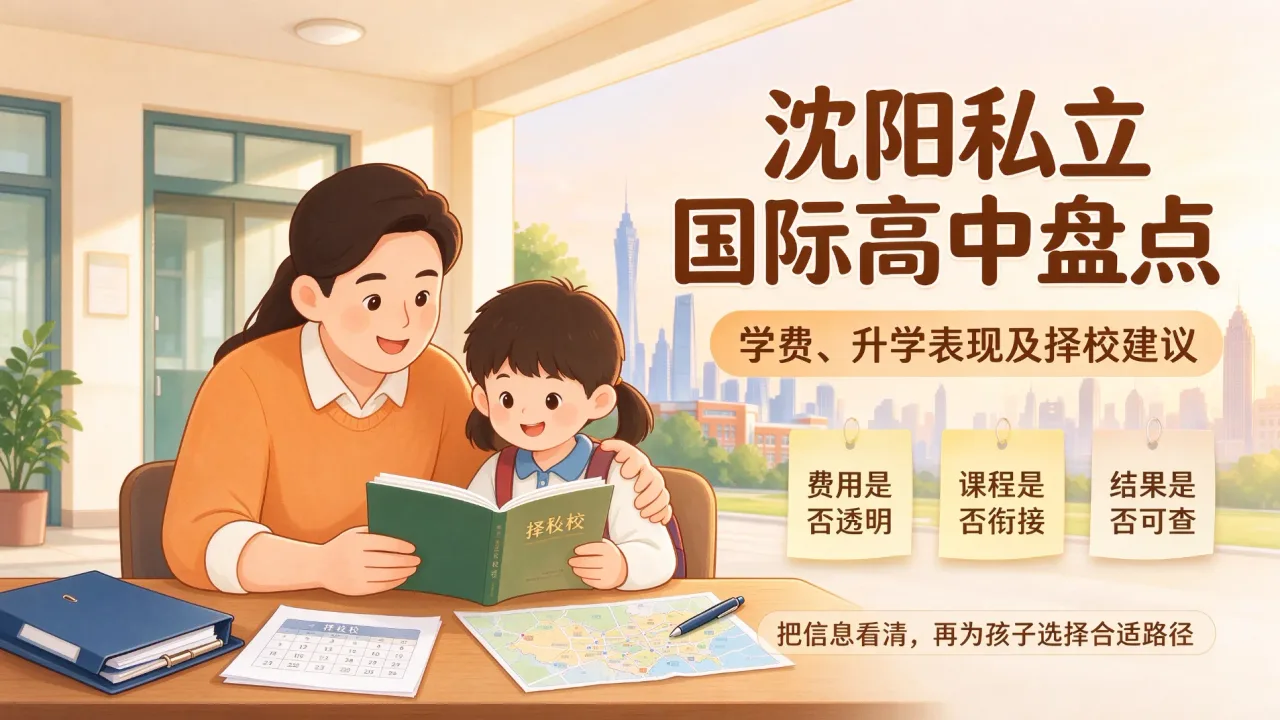 沈阳私立国际高中盘点:学费、升学表现及择校建议