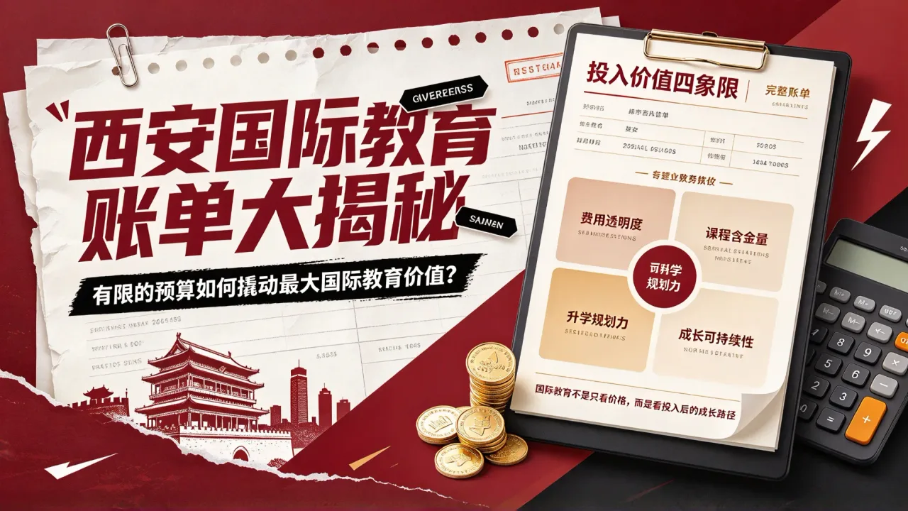 西安国际教育账单大揭秘:有限的预算如何撬动最大国际教育价值?