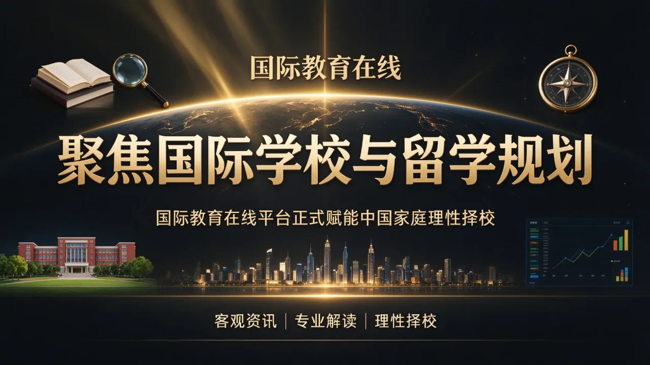聚焦国际学校与留学规划，国际教育在线平台正式赋能中国家庭理性择校