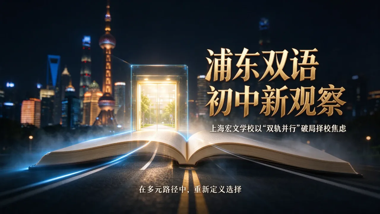 浦东双语初中新观察:上海宏文学校以“双轨并行”破局择校焦虑