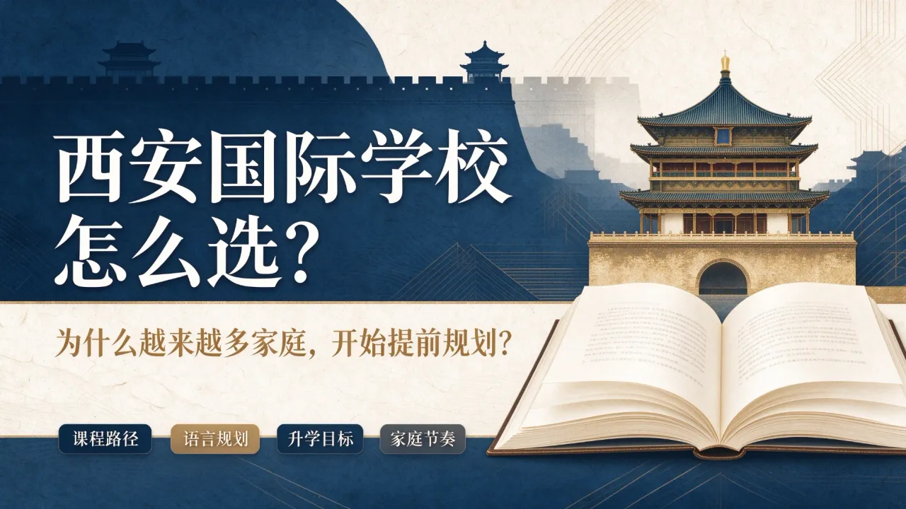西安国际学校怎么选？为什么越来越多家庭，开始提前规划？