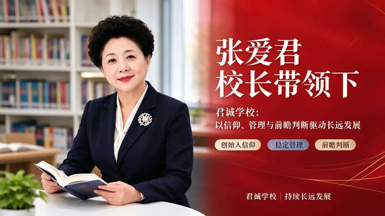 君诚学校稳健发展的底气
