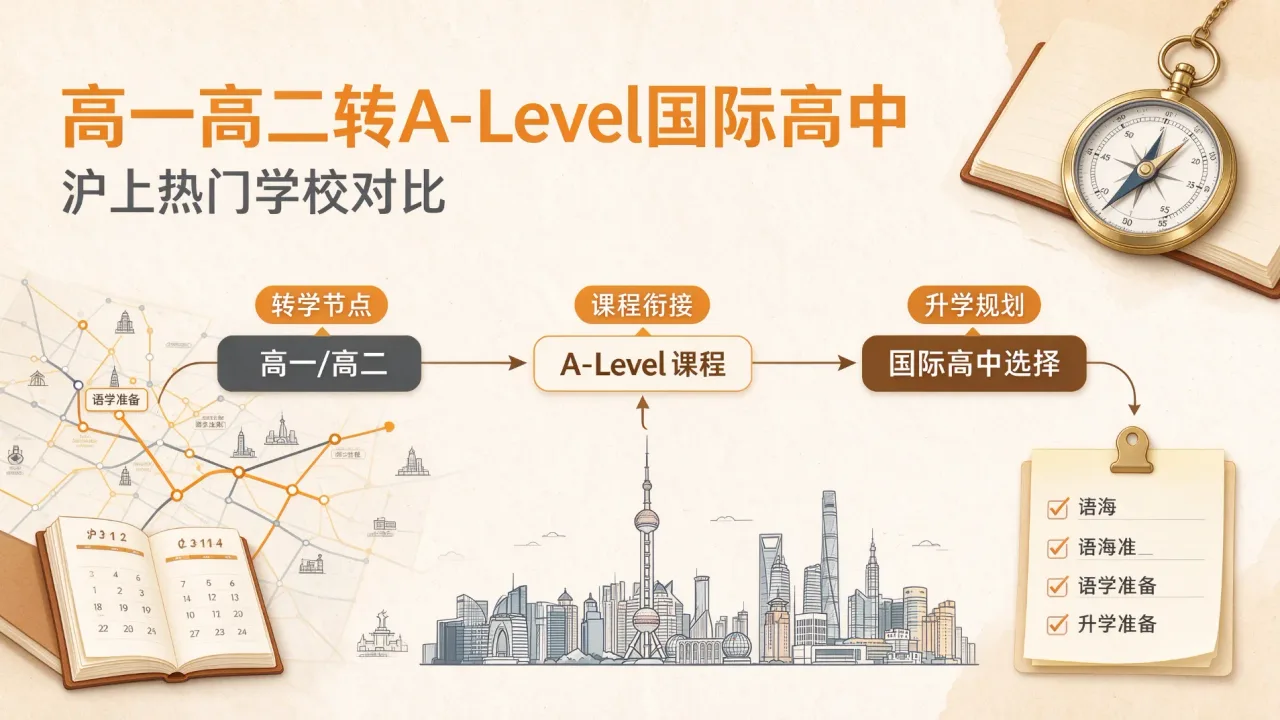 高一高二转A-Level国际高中:沪上热门学校对比