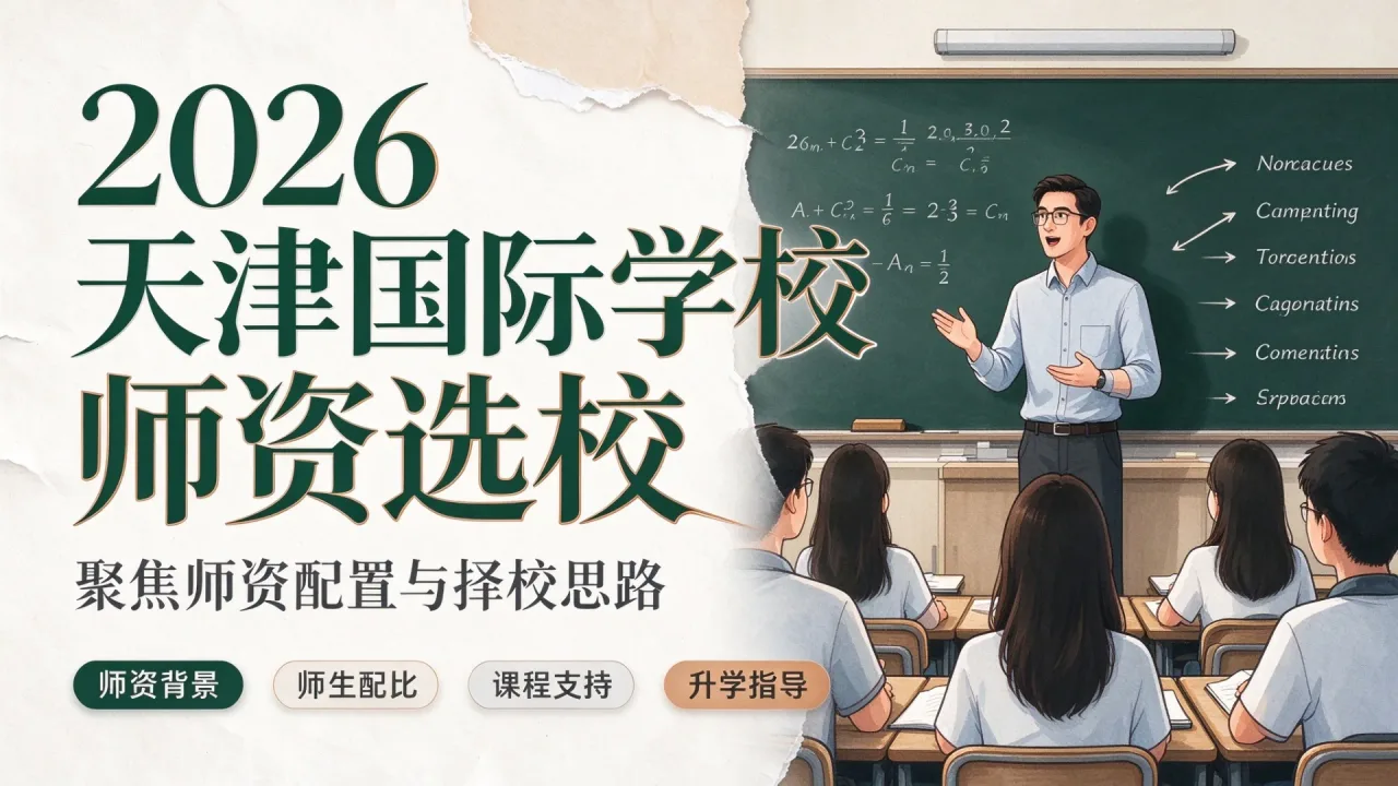 2026天津国际学校师资选校:聚焦师资配置与择校思路