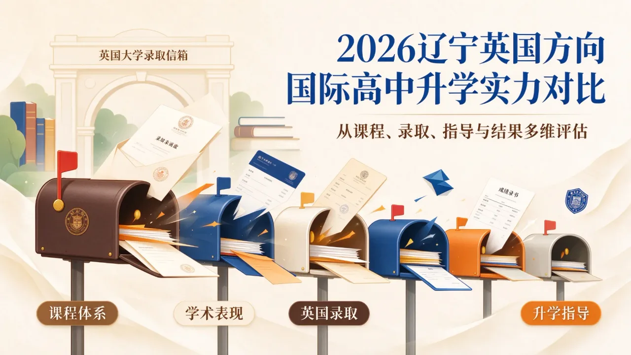 2026辽宁英国方向国际高中升学实力对比：牛剑录取与双认证解析
