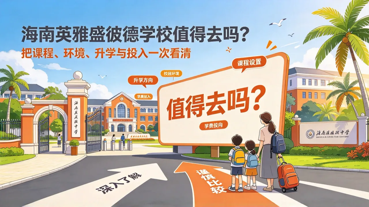海南英雅盛彼德学校值得去吗?插班入学条件详解