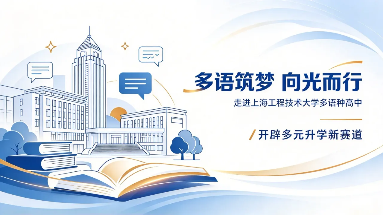 多语筑梦 向光而行|走进上海工程技术大学多语种高中,开辟多元升学新赛道