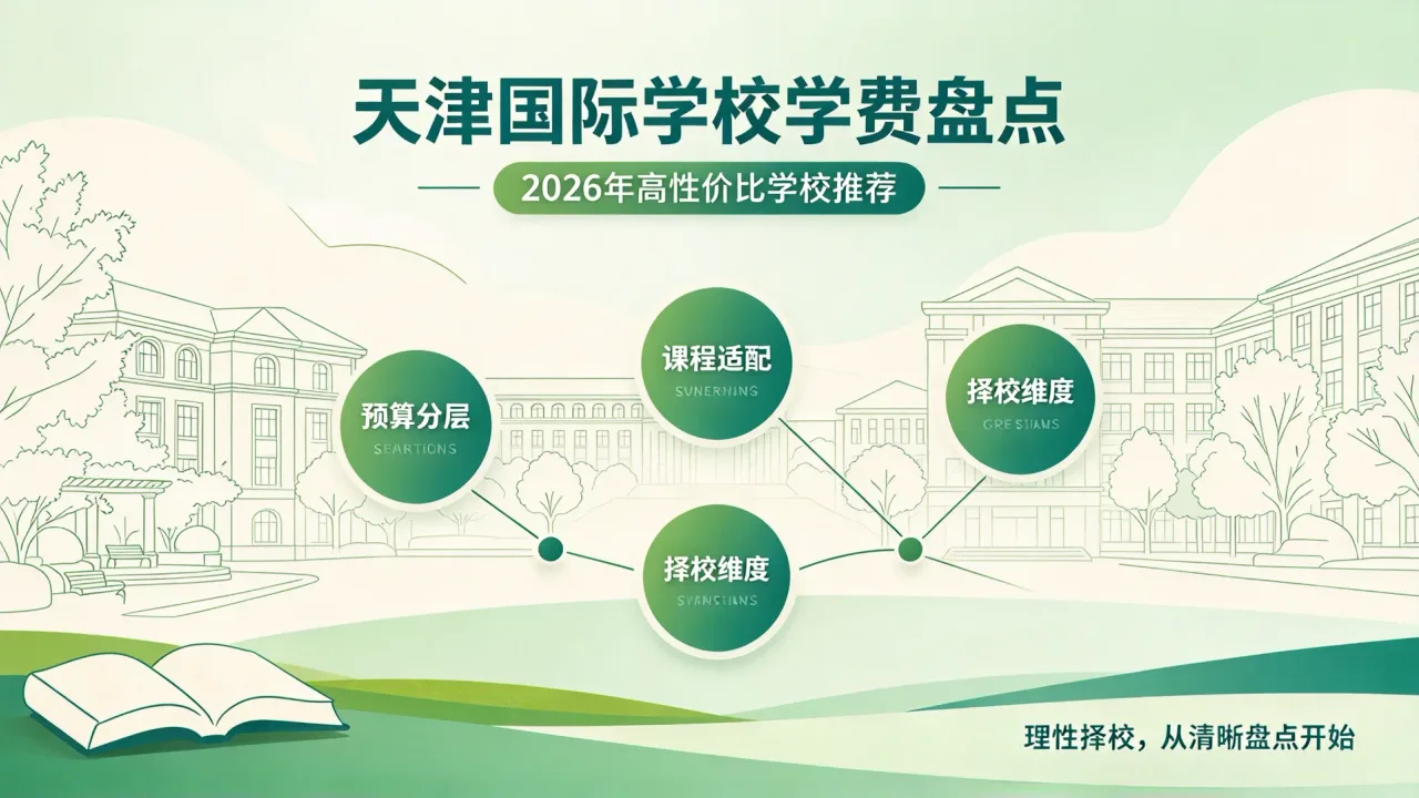 天津国际学校学费盘点:2026年高性价比学校推荐