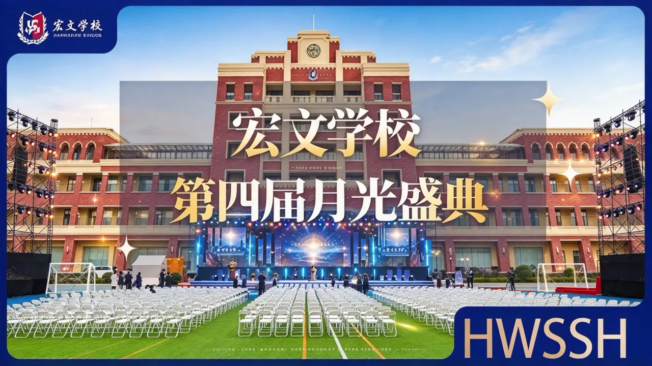 月满宏文,乐暖校园|宏文第四届月光盛典圆满落幕!