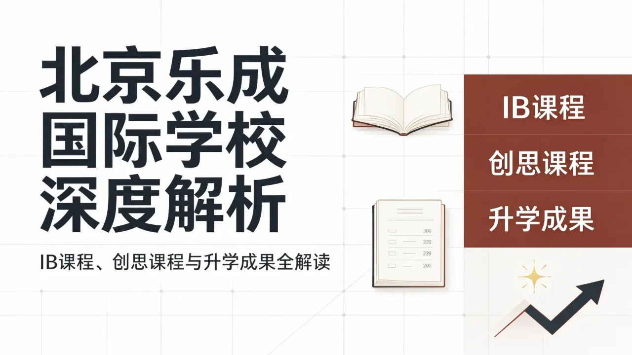 北京乐成国际学校深度解析:IB课程、创思课程与升学成果全解读