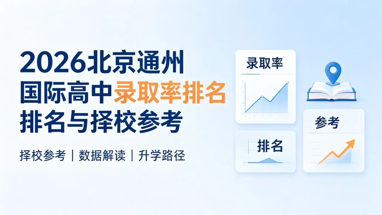 2026北京通州国际高中录取率排名与择校参考