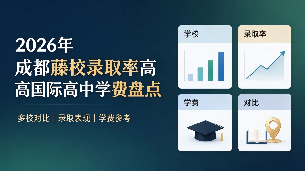 2026年成都藤校录取率高国际高中学费盘点,多校对比