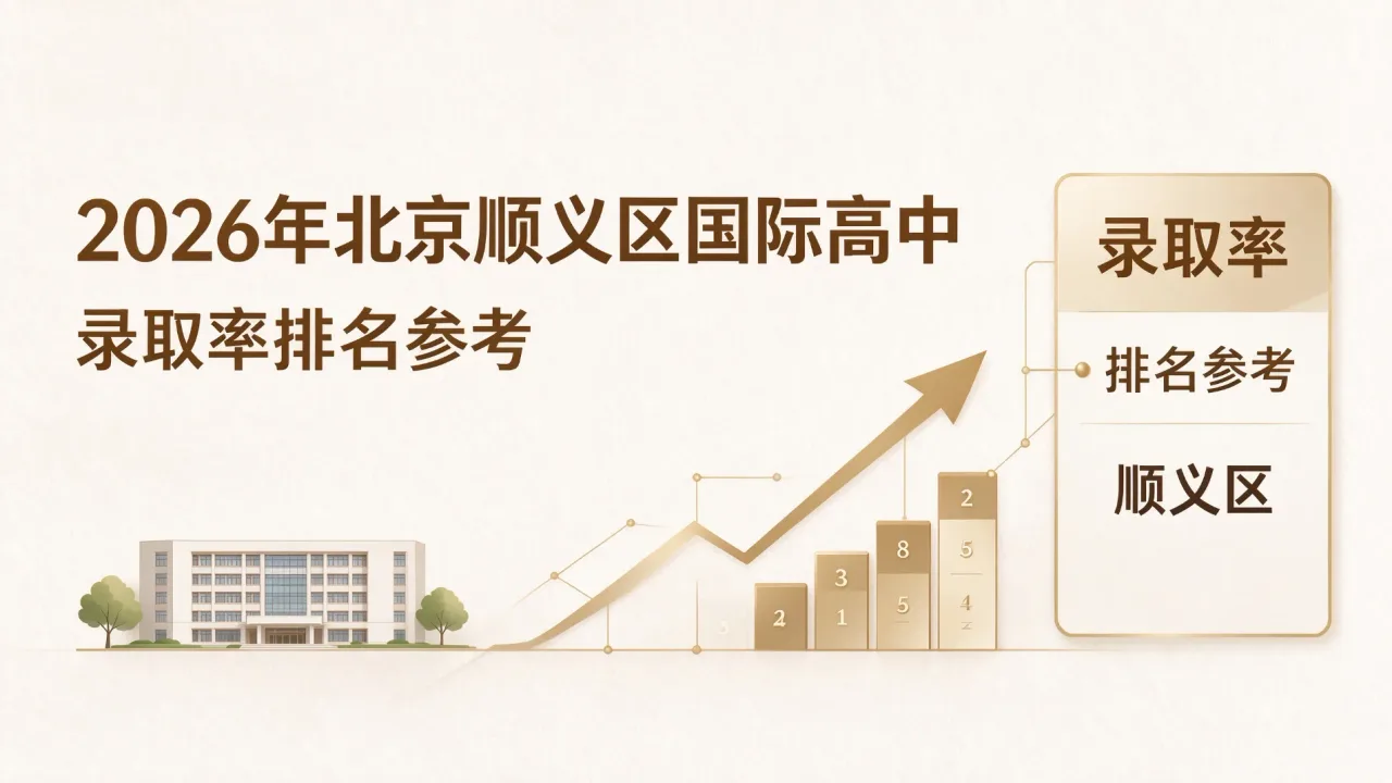 2026年北京顺义区国际高中录取率排名参考