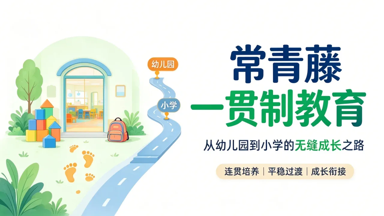 常青藤一贯制教育:从幼儿园到小学的无缝成长之路