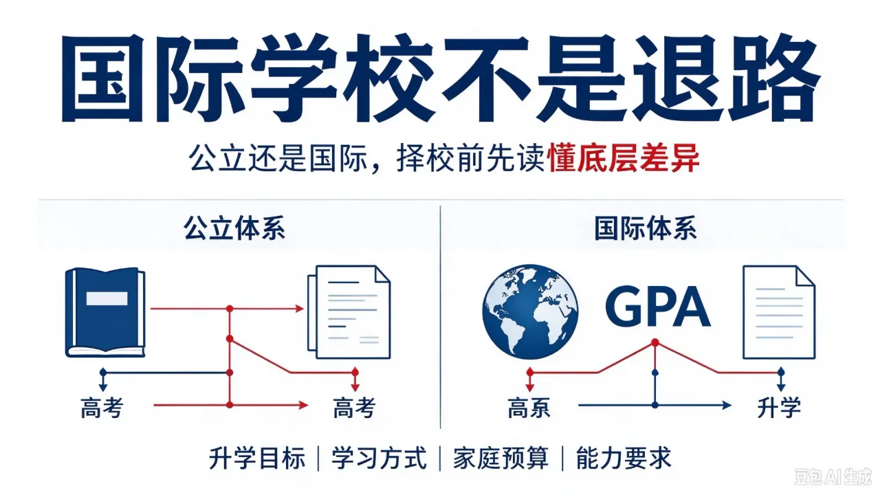 国际学校不是退路,公立还是国际,择校前先读懂底层差异