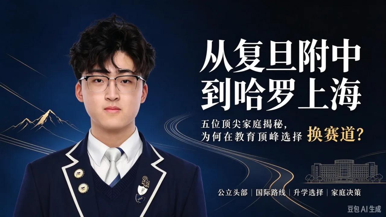 从复旦附中到哈罗上海:五位顶尖家庭揭秘,为何在教育顶峰选择换赛道?