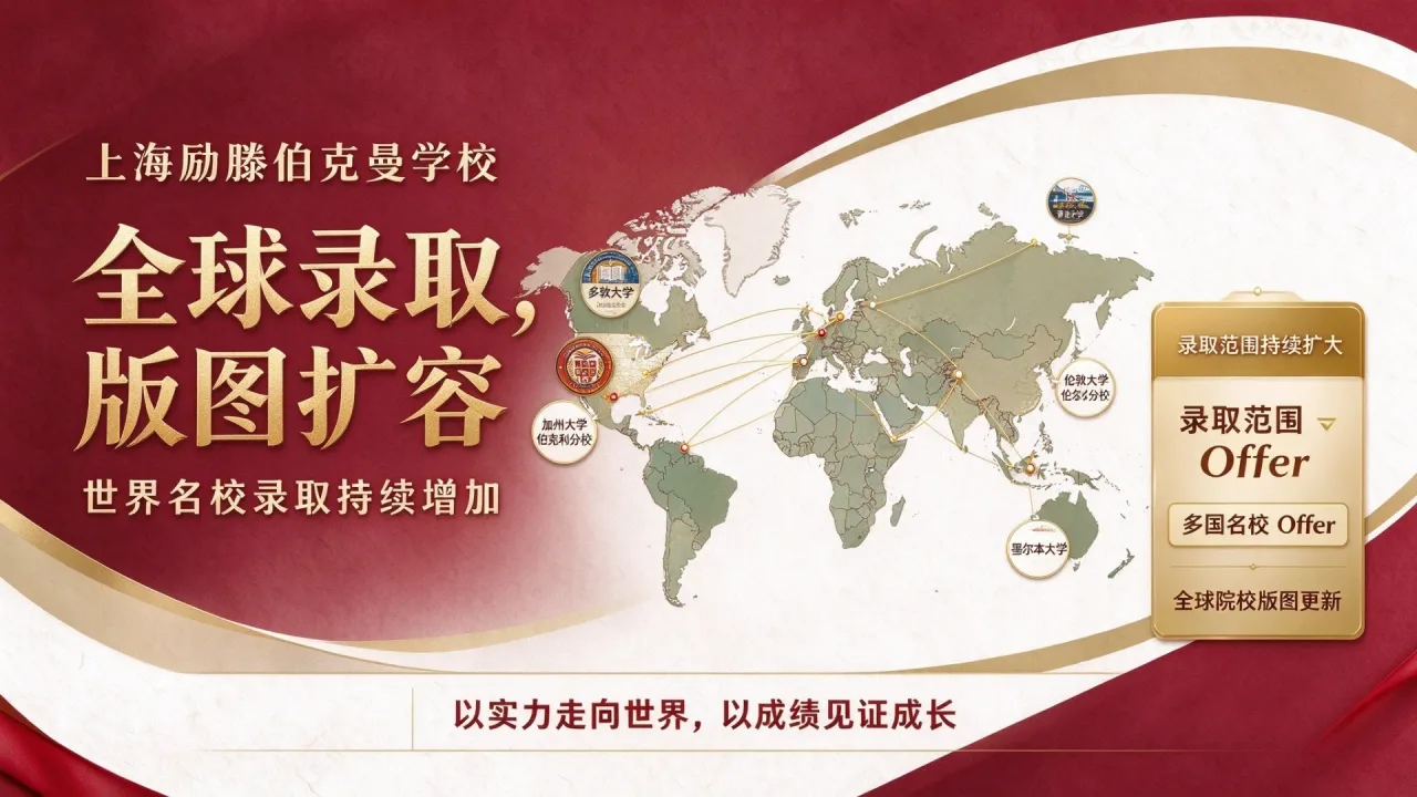 上海励滕伯克曼学校:全球录取,版图扩容