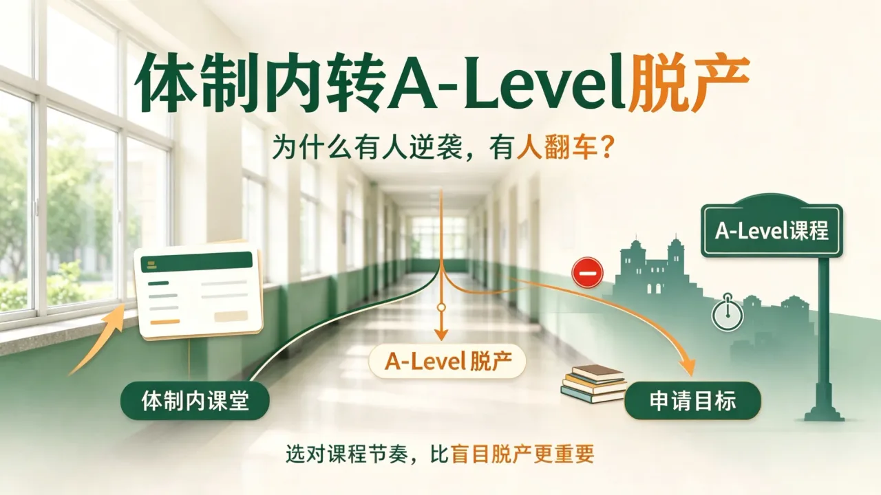 体制内转A-Level脱产，为什么有人逆袭，有人翻车？