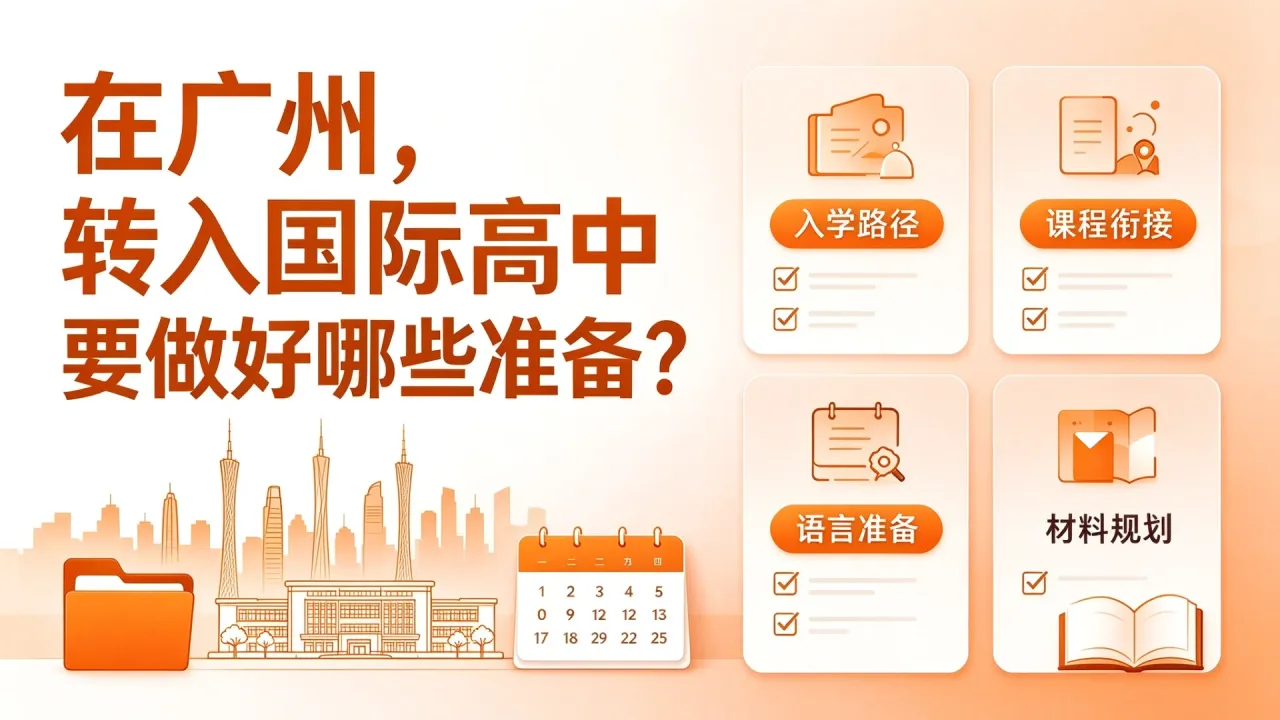 在广州,转入国际高中要做好哪些准备?
