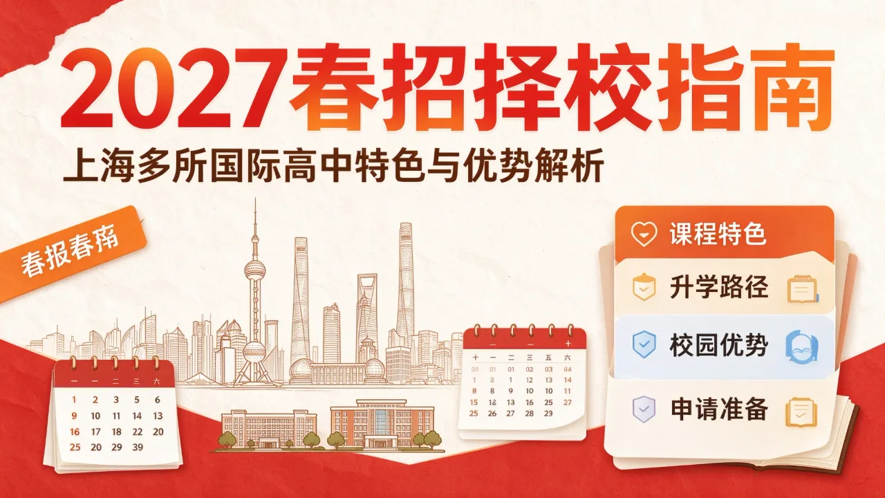 2027春招择校指南:上海多所国际高中特色与优势解析