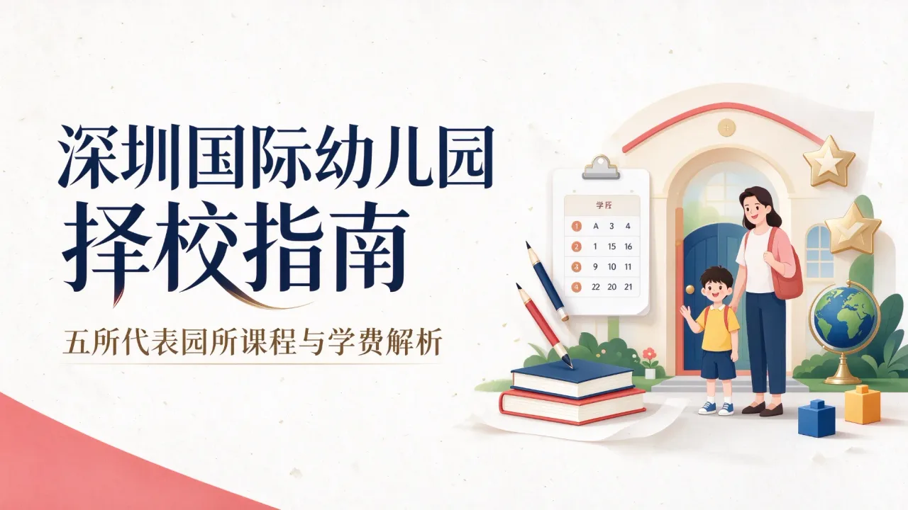 深圳国际幼儿园择校指南：五所代表园所课程与学费解析