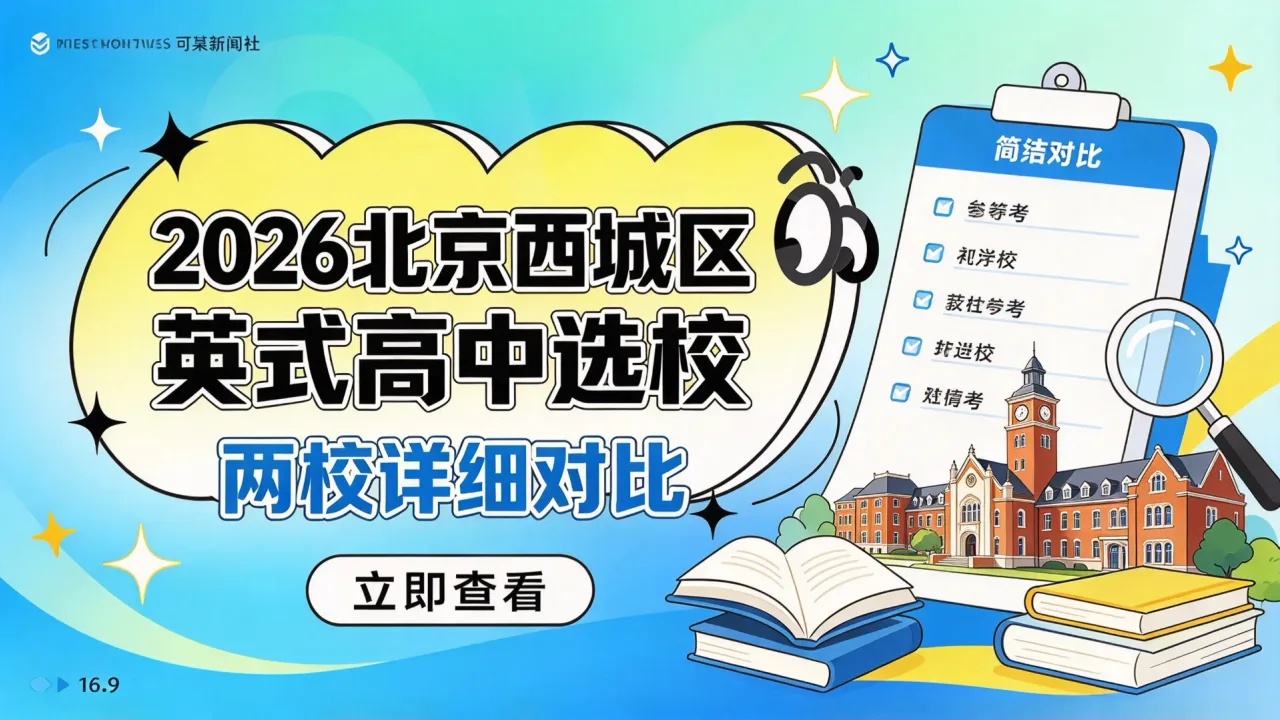 2026北京西城区英式高中选校:两校详细对比