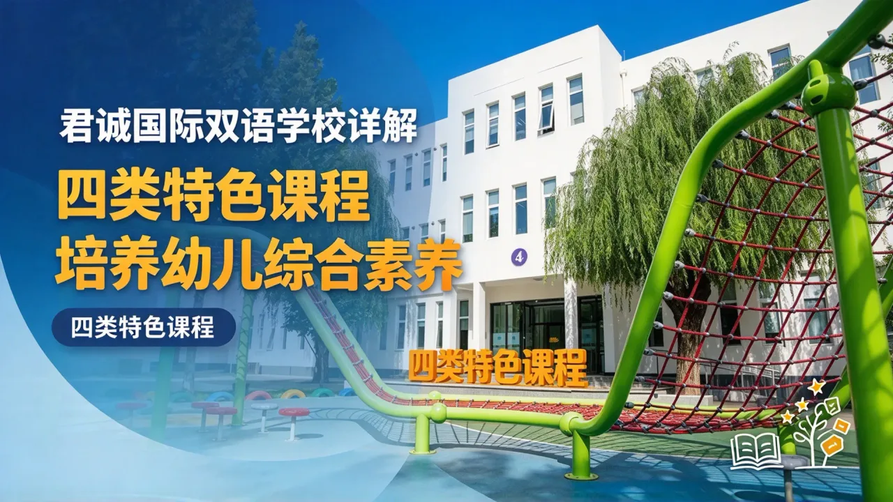君诚国际双语学校详解：四类特色课程培养幼儿综合素养