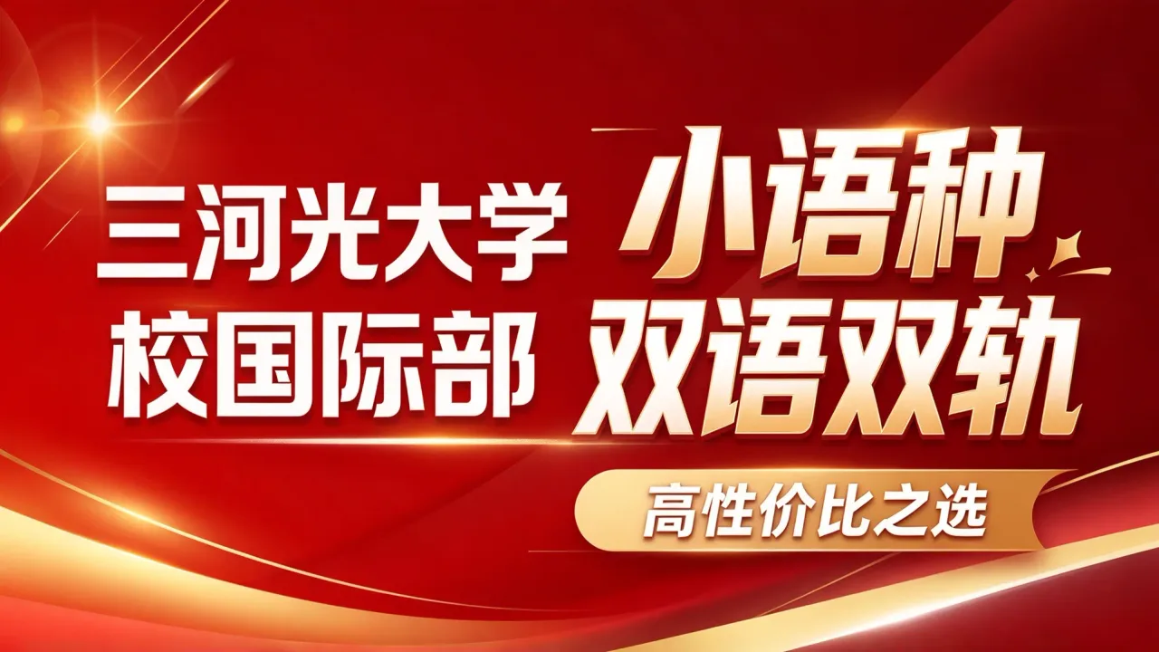 三河光大学校国际部:小语种双语双轨高性价比之选