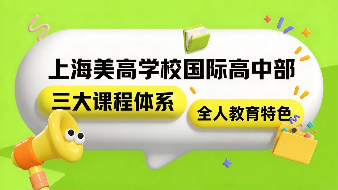 上海美高学校国际高中部：三大课程体系与全人教育特色