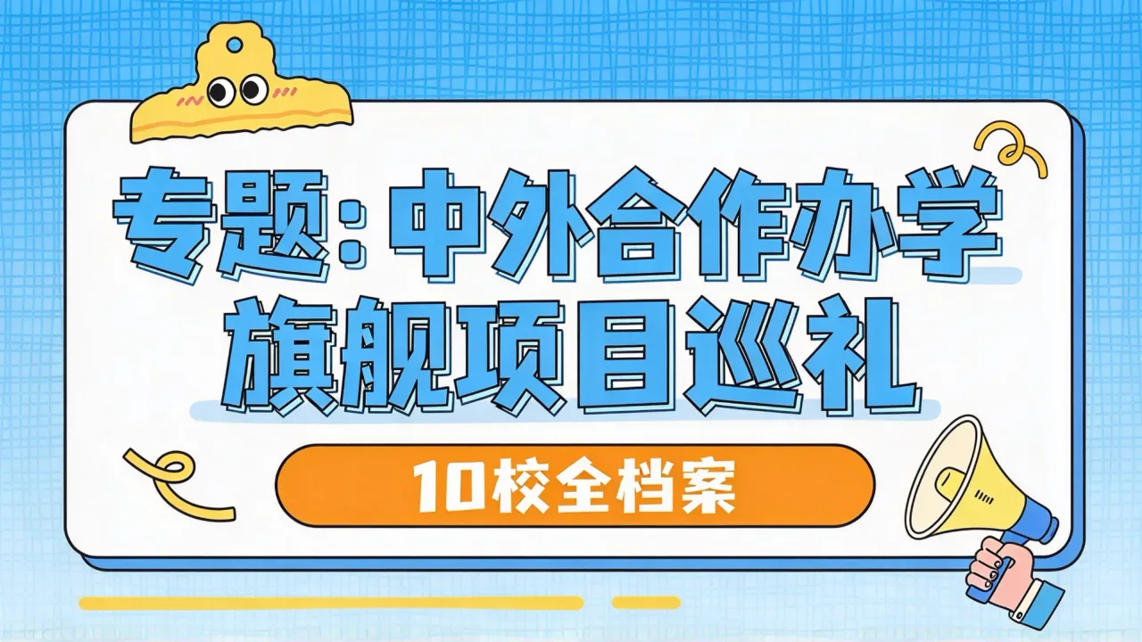 专题：中外合作办学旗舰项目巡礼（10 校全档案）