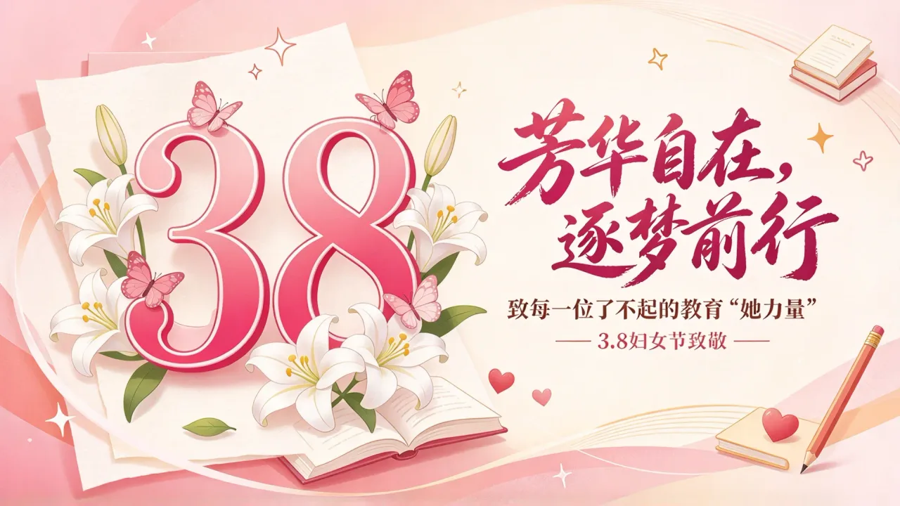 芳华自在,逐梦前行:致每一位了不起的教育“她力量”