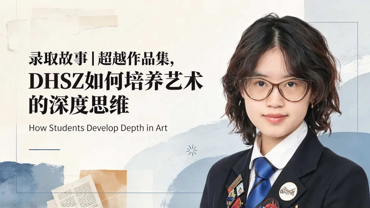 录取故事|超越作品集,DHSZ如何培养艺术的深度思维How Students Develop Depth in Art