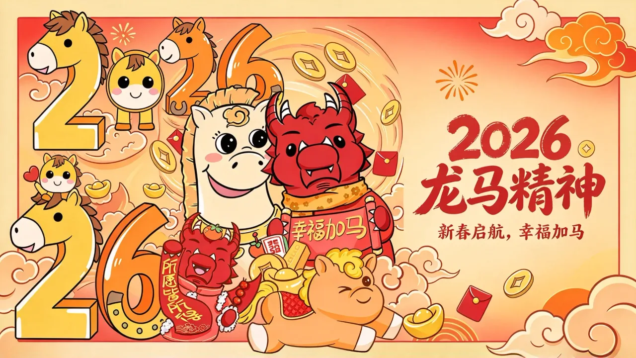 马踏祥云｜来自德威的新春祝福 Chinese New Year Wishes from DHSZ