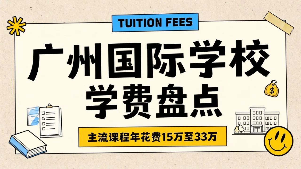 广州国际学校学费盘点:主流课程年花费15万至33万