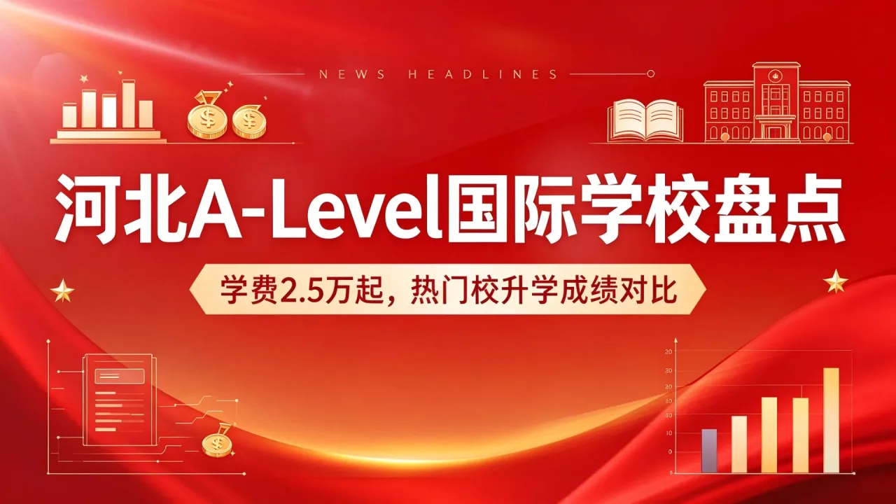 河北A-Level国际学校盘点:学费2.5万起,热门校升学成绩对比
