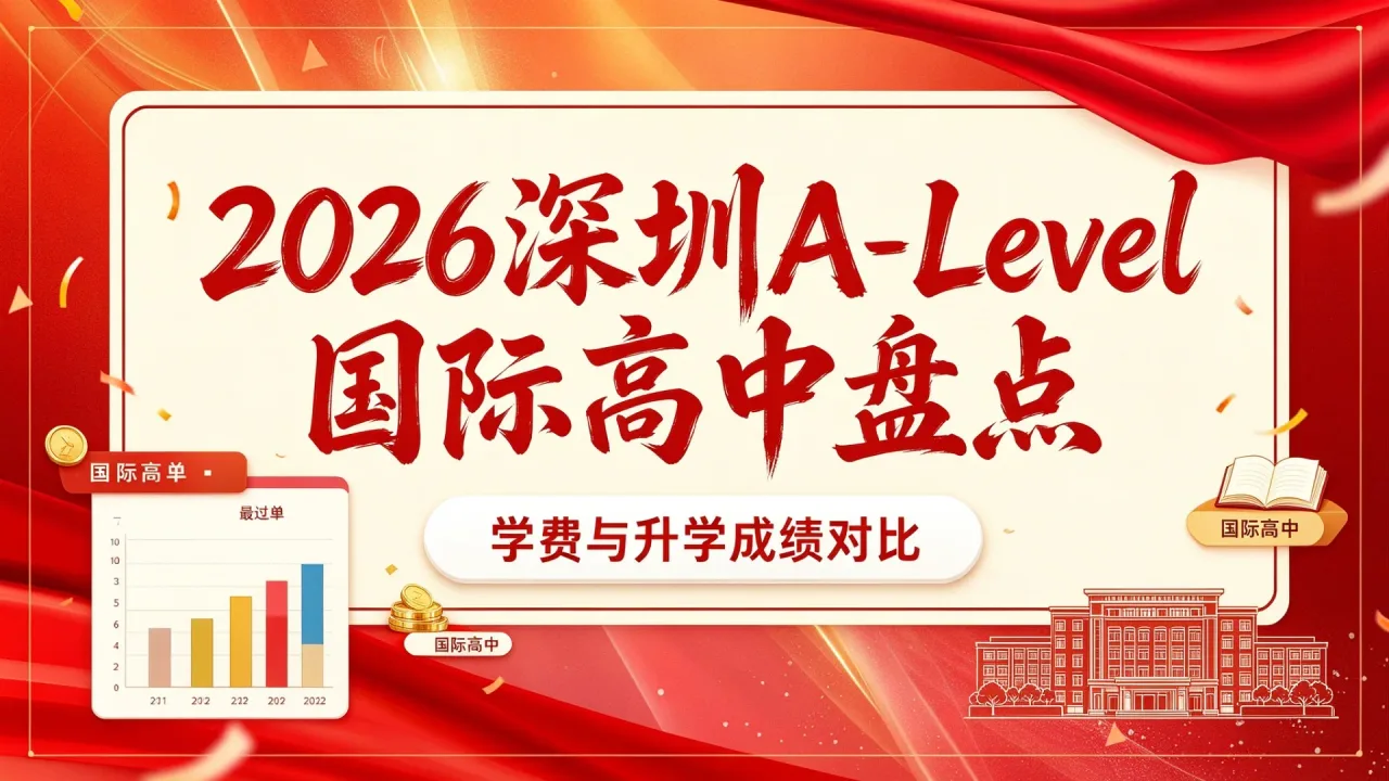 2026深圳A-Level国际高中盘点:学费与升学成绩对比