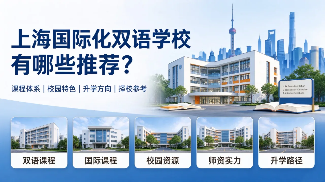 上海国际化双语学校有哪些推荐？盘点办学经验丰富的国际教育集团