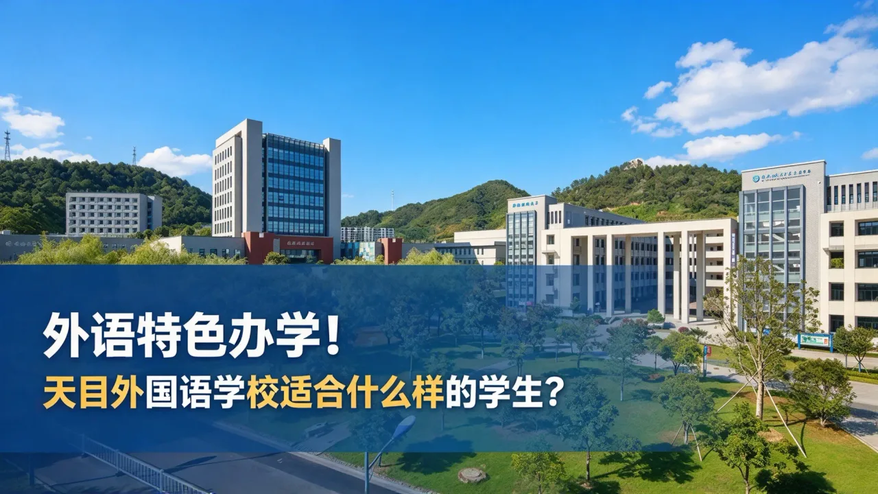 外语特色办学！天目外国语学校适合什么样的学生？