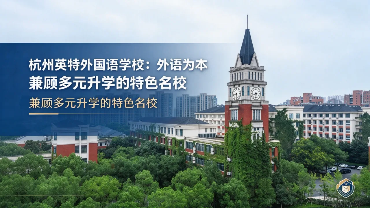 杭州英特外国语学校：外语为本，兼顾多元升学的特色名校