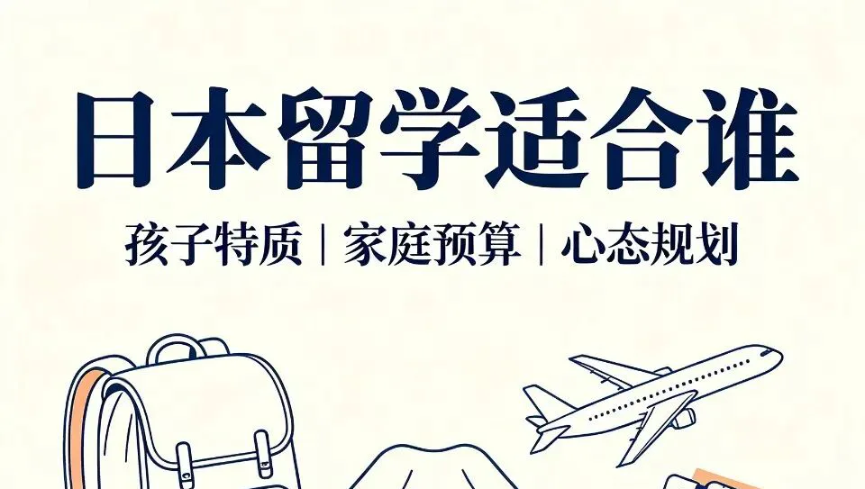 日本留学不是“差生退路”：这类孩子和家庭，反而能走得更顺
