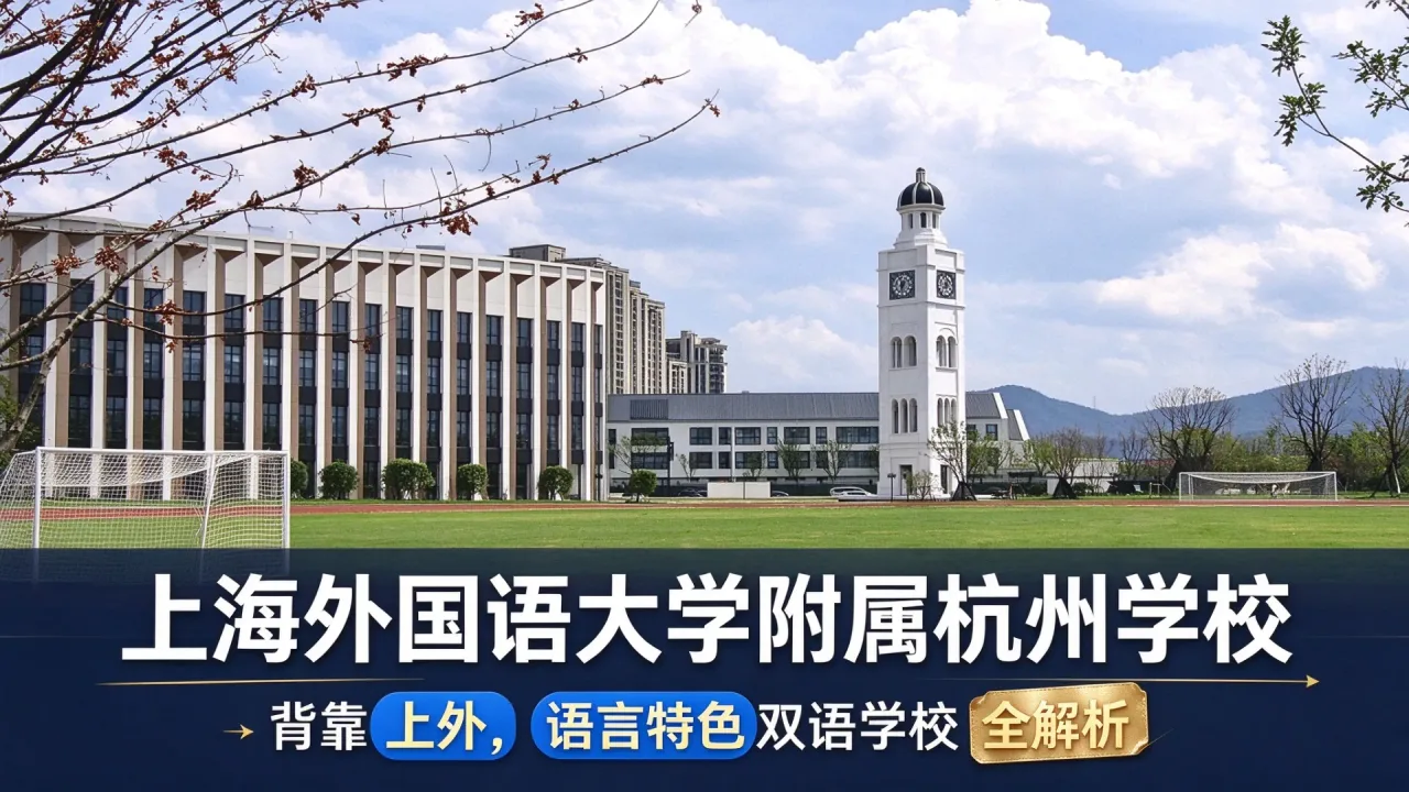 上海外国语大学附属杭州学校｜背靠上外，语言特色双语学校全解析