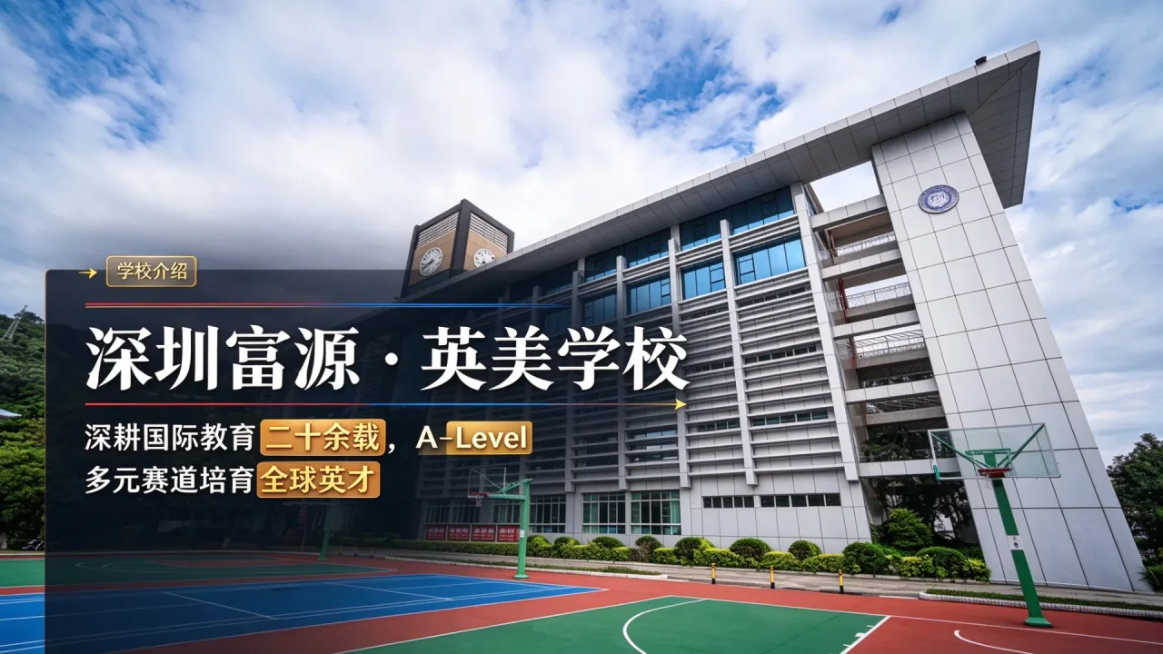深圳富源・英美学校｜深耕国际教育二十余载，A‑Level 多元赛道培育全球英才