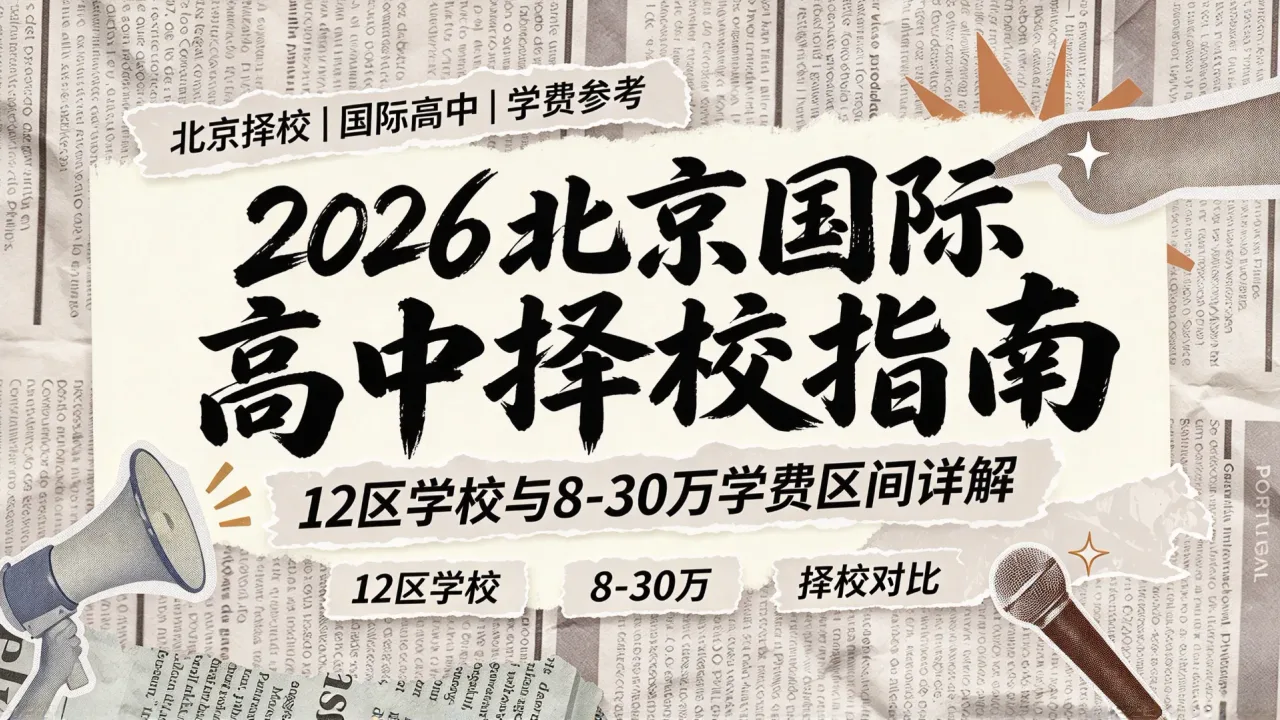 2026北京国际高中择校指南:12区学校与8-30万学费区间详解