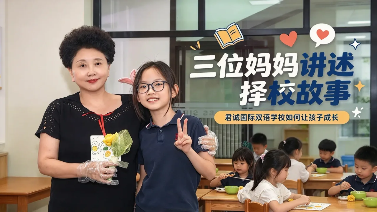三位妈妈讲述择校故事：君诚国际双语学校如何让孩子成长