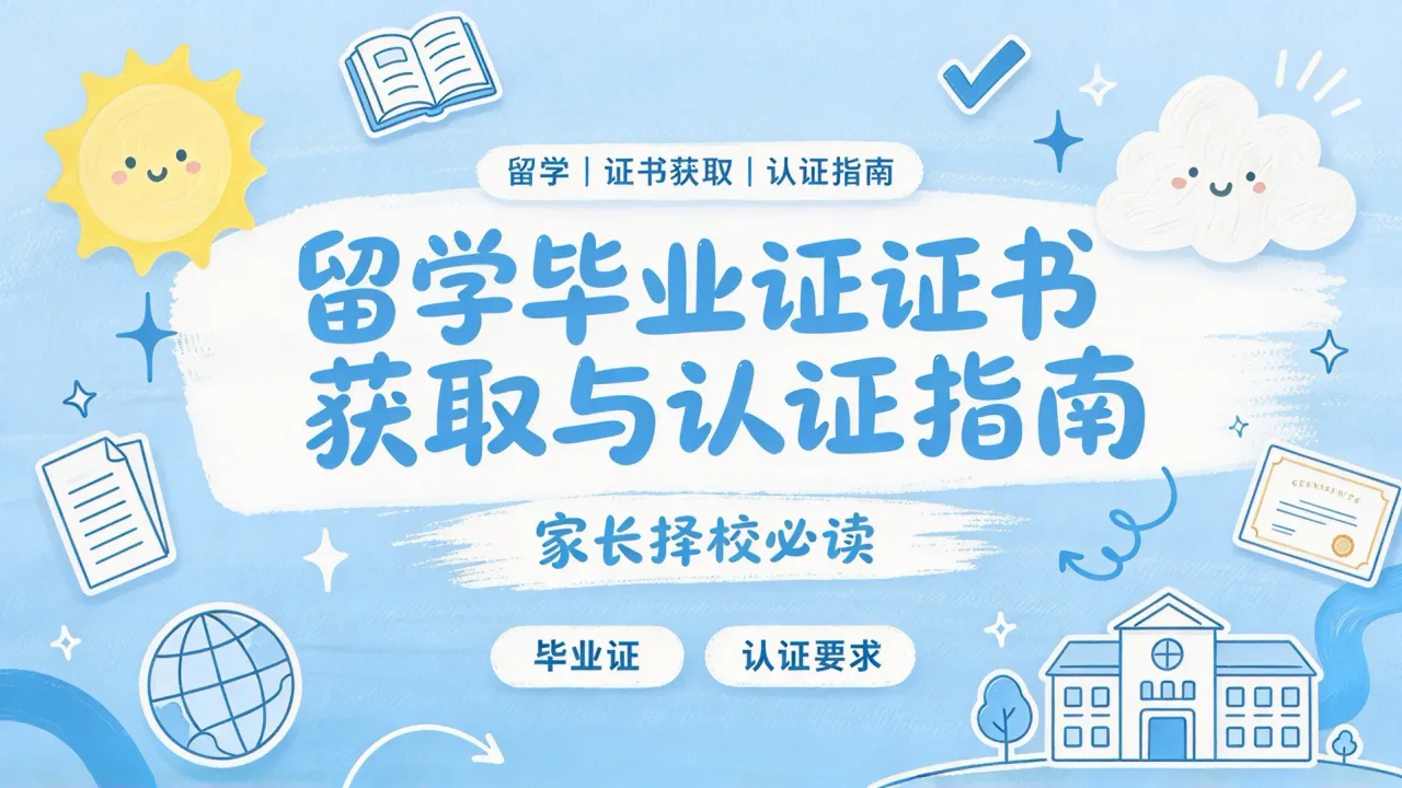 留学毕业证书获取与认证指南：家长择校必读