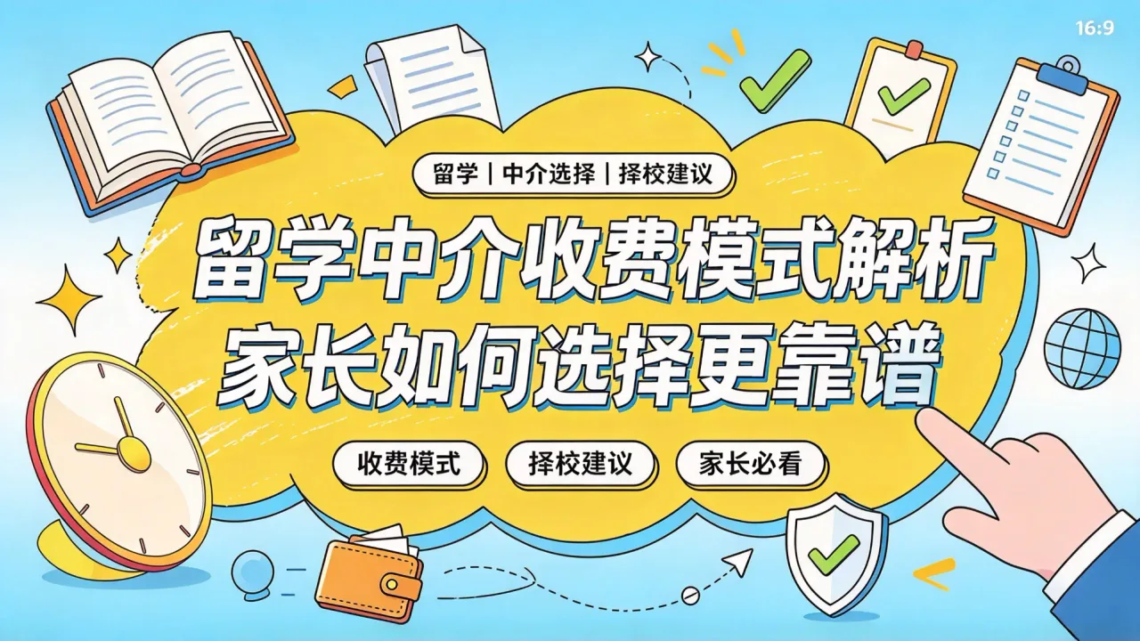 留学中介收费模式解析与择校建议:家长如何选择更靠谱