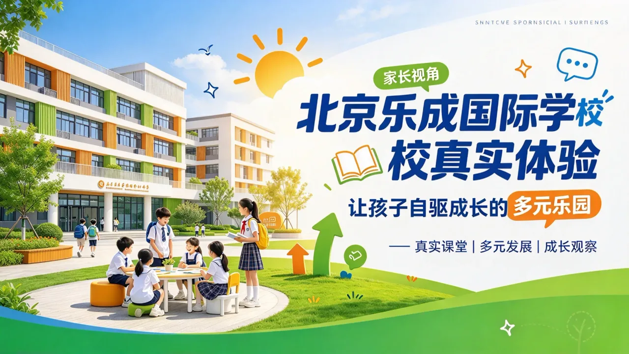 北京乐成国际学校真实体验:让孩子自驱成长的多元乐园