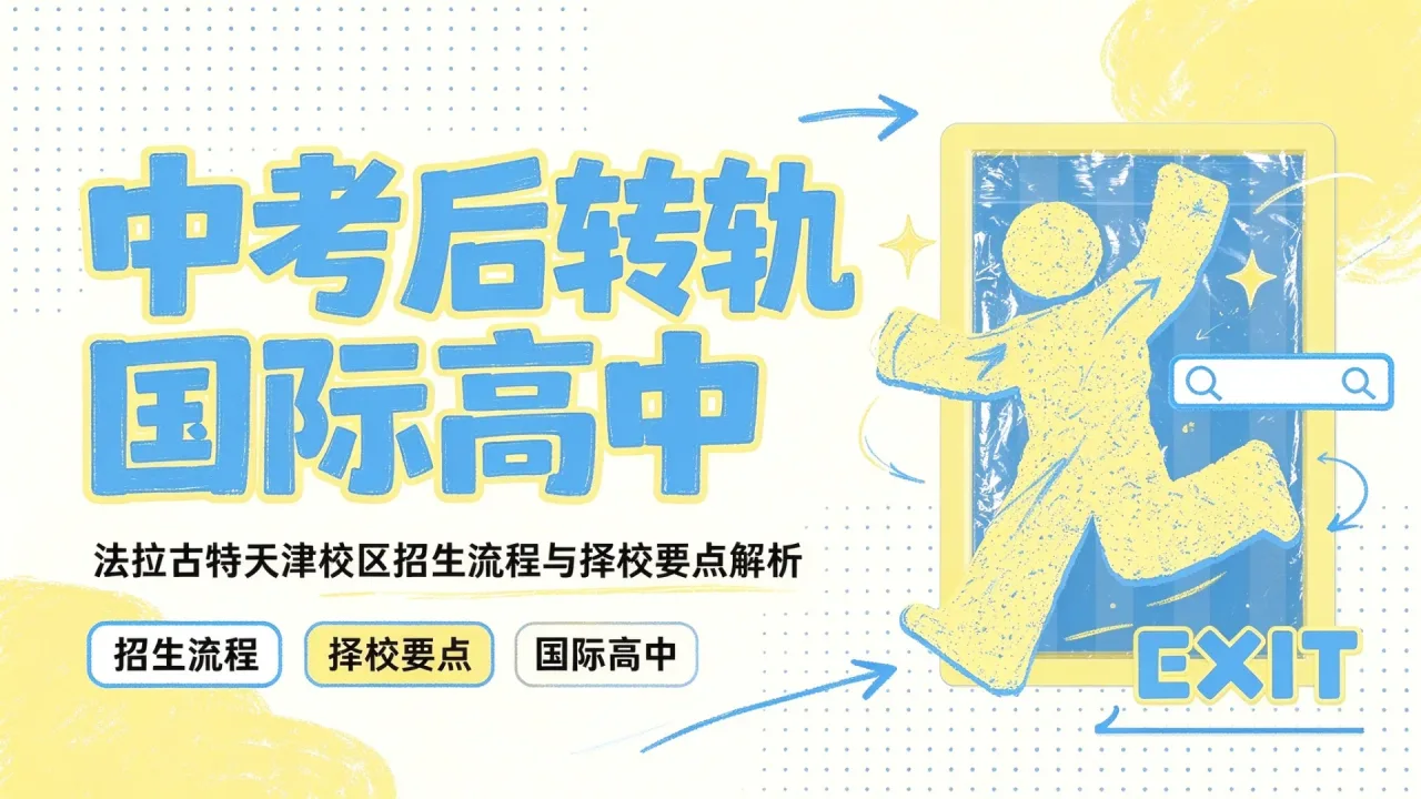 中考后转轨国际高中：法拉古特天津校区招生流程与择校要点解析