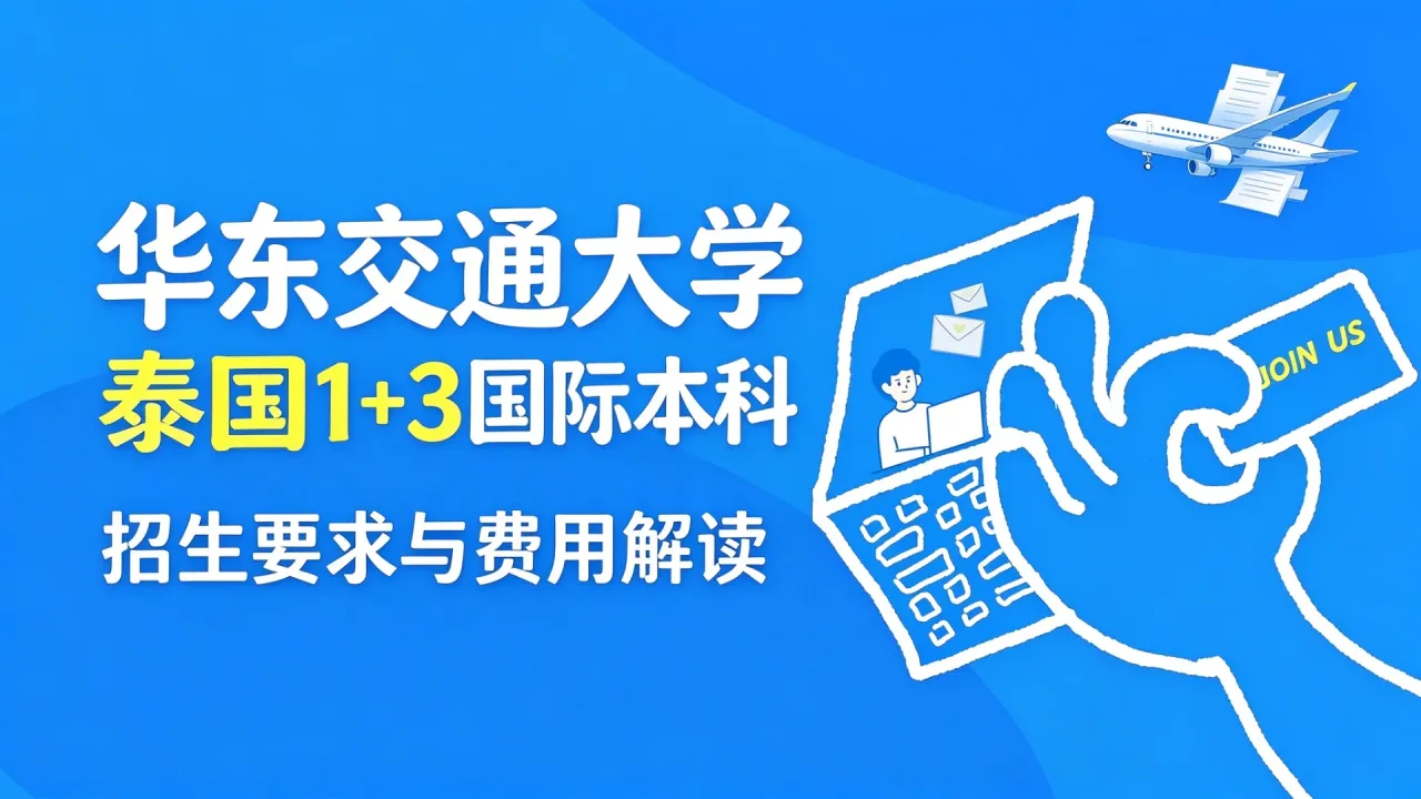 华东交通大学泰国1+3国际本科招生要求与费用解读